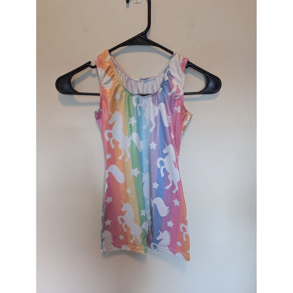 Set Of 2 Gymnastics Leotards Girls Size 140 - Picture 5 of 7